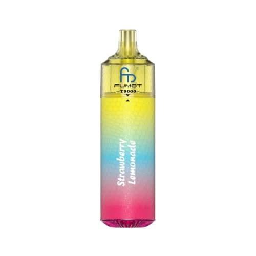 Fumot R & M 9000 Legal Disposable Vape Device - 20MG  - Strawberry Lemonade