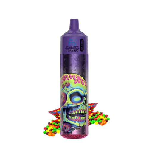 RandM 30000 Puffs Music Disposable Vape Device Pack Of 10 - Eliquid Base - Skittles