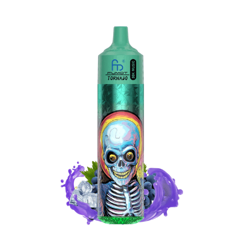 RandM 30000 Puffs Music Disposable Vape Device Pack Of 10 - Eliquid Base - Grape Ice