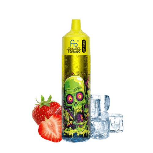 RandM 30000 Puffs Music Disposable Vape Device Pack Of 10 - Eliquid Base - Strawberry Ice