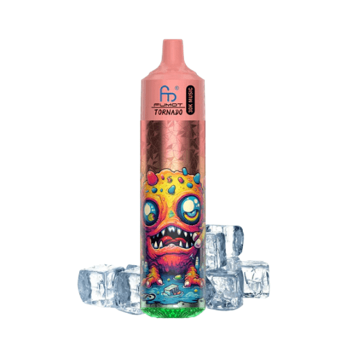 RandM 30000 Puffs Music Disposable Vape Device Pack Of 10 - Eliquid Base - Lush Ice