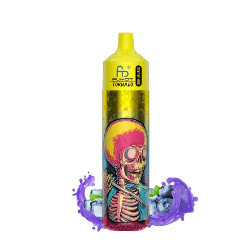 RandM 30KPuffs Music Disposable Vape Device - Eliquid Base - Blueberry On Ice