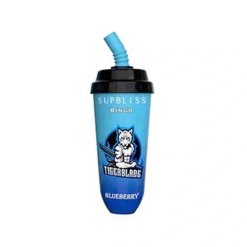 Randm Supbliss Bingo 8000 Disposable Vape Device - 20mg - Eliquid Base - Blueberry