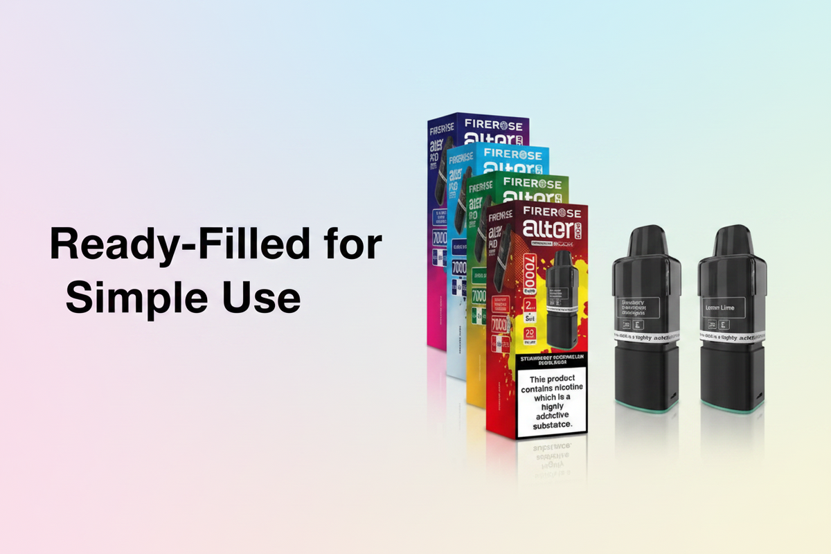 Ready-Filled for Simple Use