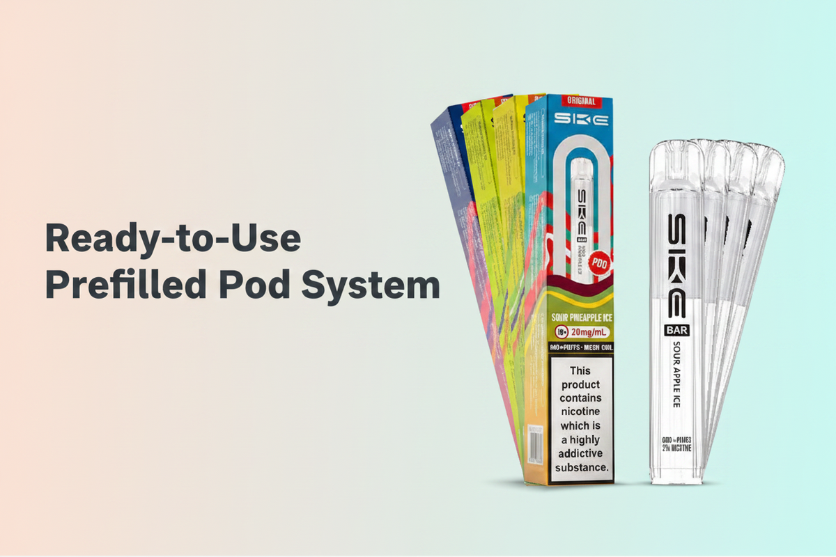 Ready-to-Use Prefilled Pod System
