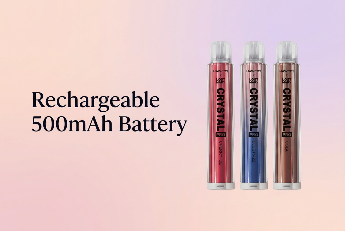 Rechargeable 500mAh Battery