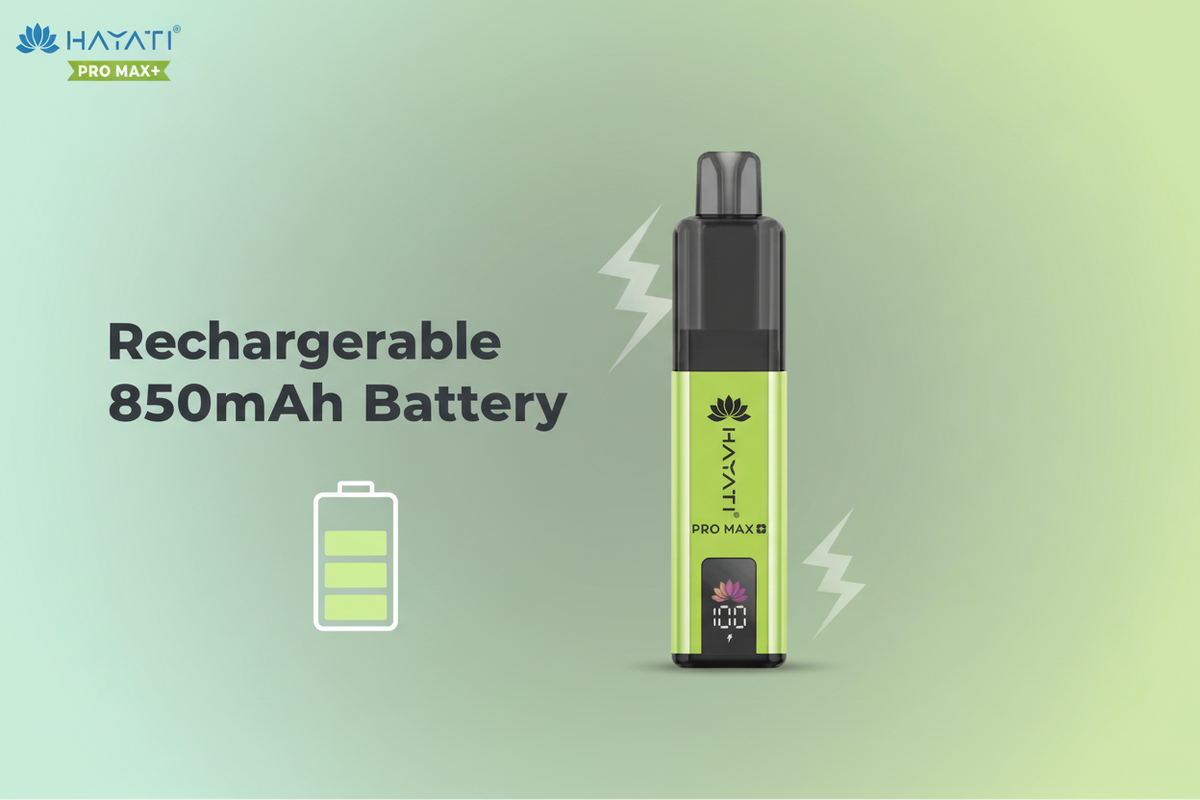 Rechargeable 850mAh Battery