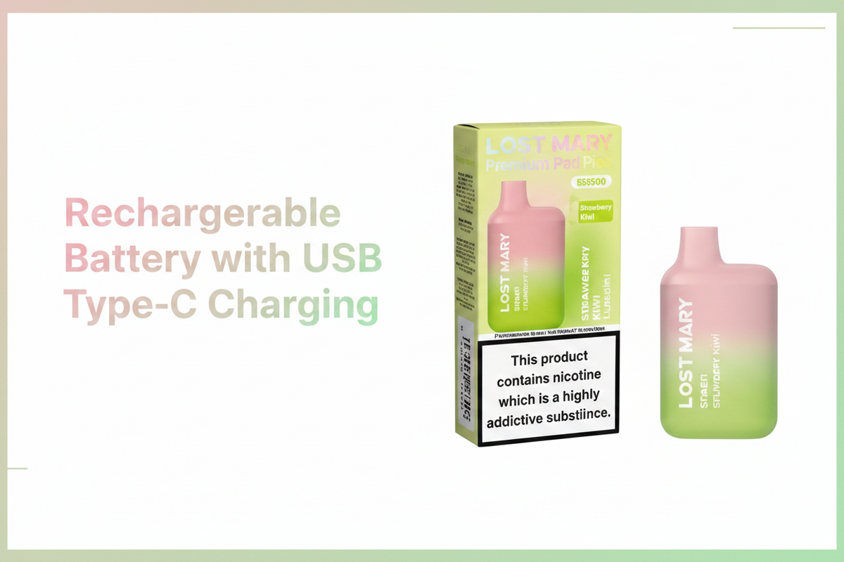 Rechargeable Battery with USB Type-C Charging