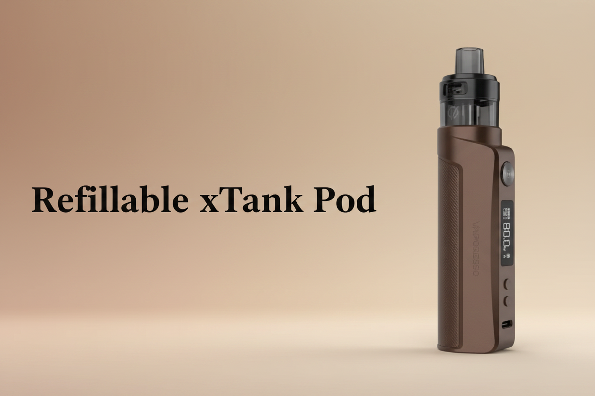 Refillable xTank Pod