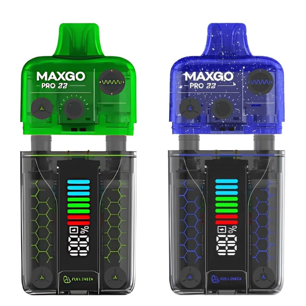 Relx Maxgo Pro 22000 Disposable Device - 20MG - Eliquid Base - Blue Razz Menthol