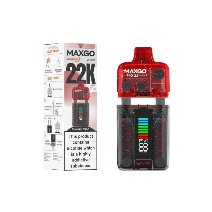 Relx Maxgo 22k Prefilled Pod Kit - £7.99 or 3 For £20