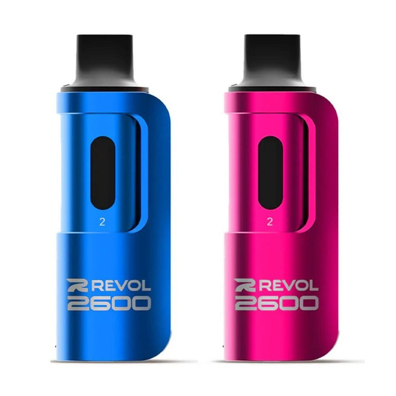 REVOL 2600 Puffs 4 In 1 Disposable Vape Device - 20 MG | Box Of 5 - Eliquid Base REVOL 2600 Puffs 4 In 1 Disposable Vape Device - 20 MG | Box Of 5 - Eliquid Base