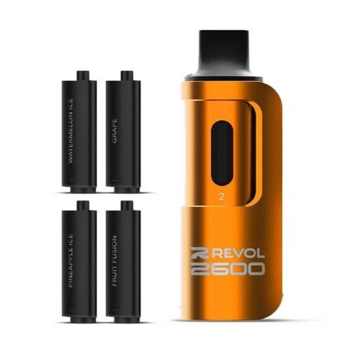 REVOL 2600 Puffs 4 In 1 Disposable Vape Device - 20 MG  - Fruit Series