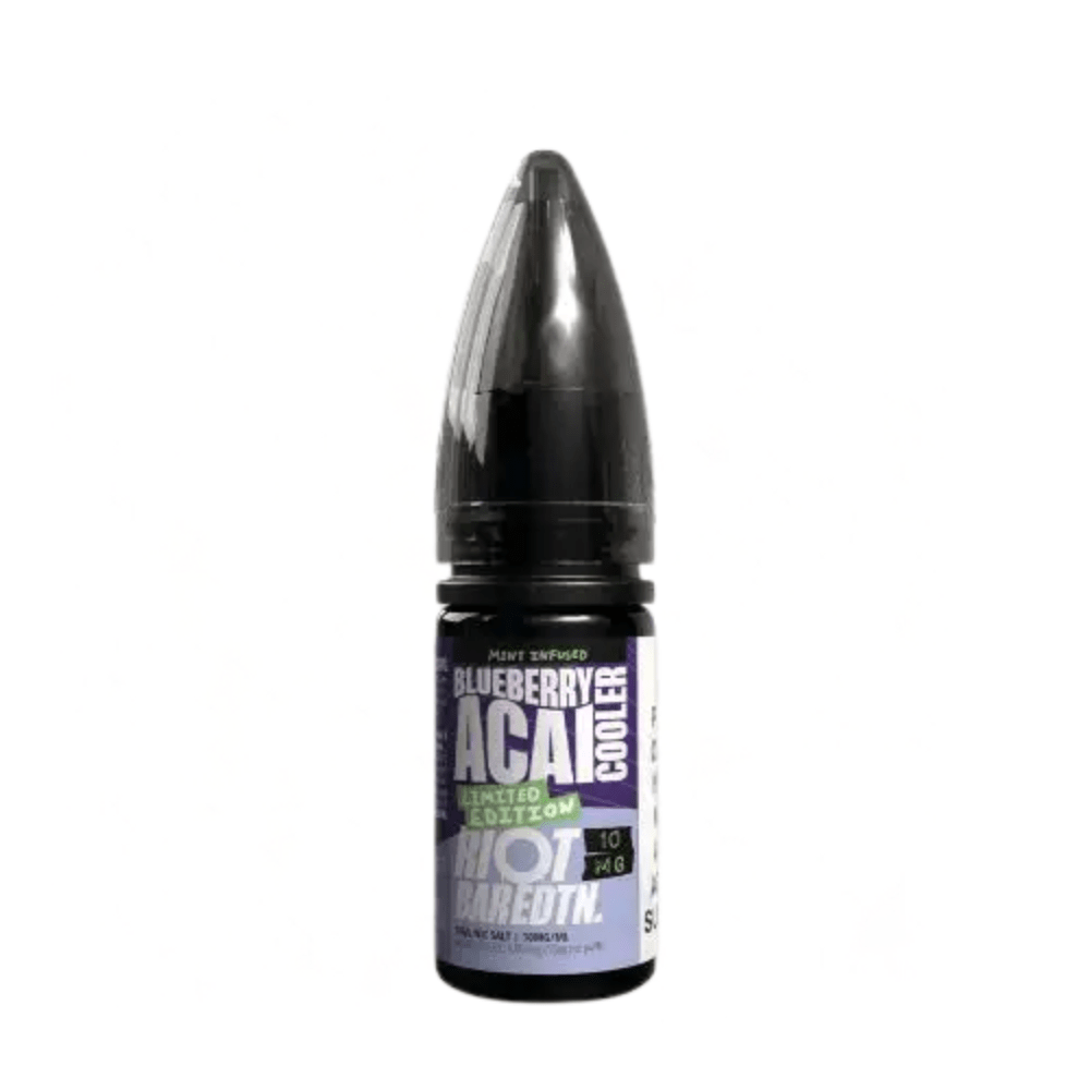 Riot Bar EDTN Nic Salts Limited Edition - Eliquid Base - Blueberry Acai Cooler