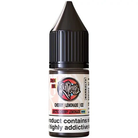 Ruthless Bar Nic Salts | Box Of 10 - Eliquid Base - Arctic Cherry Lemonade