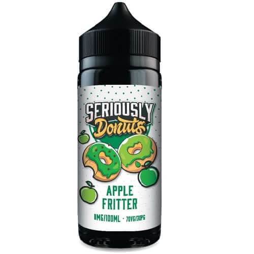 Seriously Donuts Shortfill 100ml E - Liquid - Eliquid Base - Apple Fritter