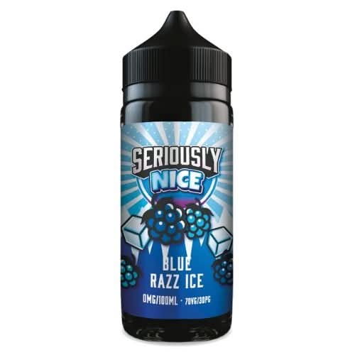 Seriously Nice Shortfill 100ml E-Liquid  - Blue Razz Ice