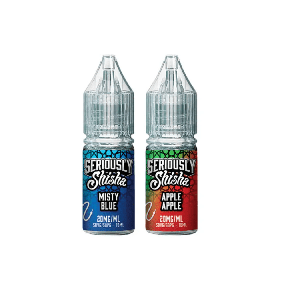 Seriously Shisha Nic Salt | Box of 10 - Eliquid Base - Apple Apple