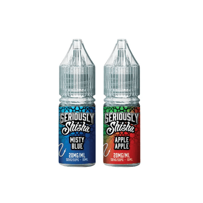 Seriously Shisha Nic Salt | Box of 10 - Eliquid Base - Apple Apple