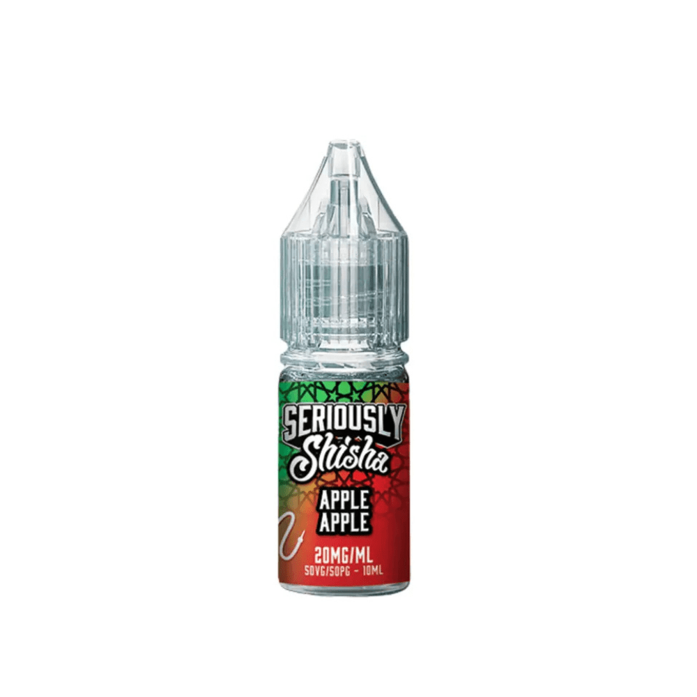 Seriously Shisha Nic Salt | Box of 10 - Eliquid Base - Apple Apple