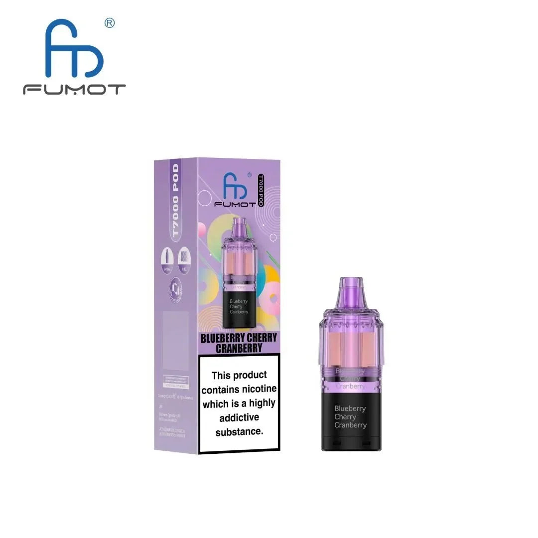 Fumot RandM TornadoT7000 Prefilled Refill Pods | Only For £5.99 | Any 3 For £15