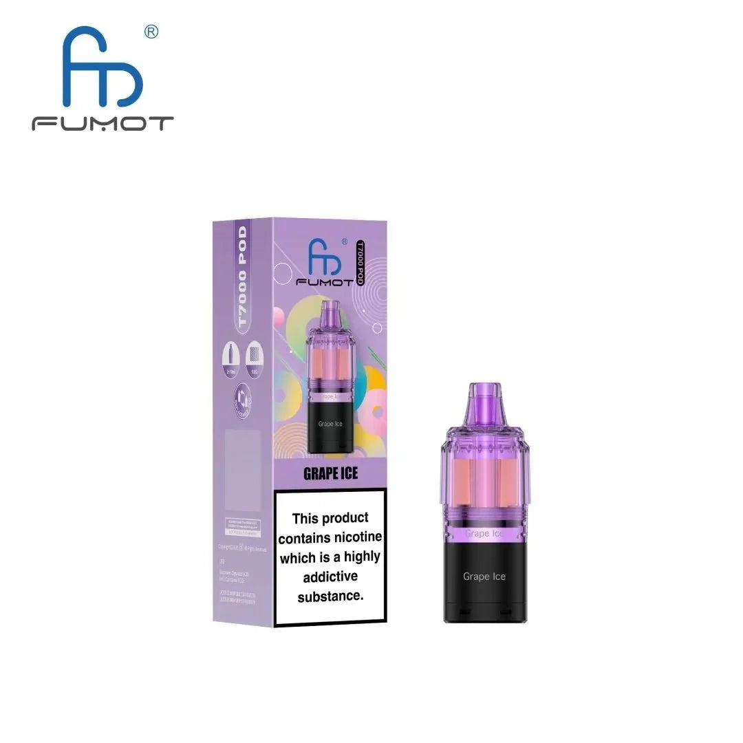 Fumot RandM TornadoT7000 Prefilled Refill Pods | Only For £5.99 | Any 3 For £15