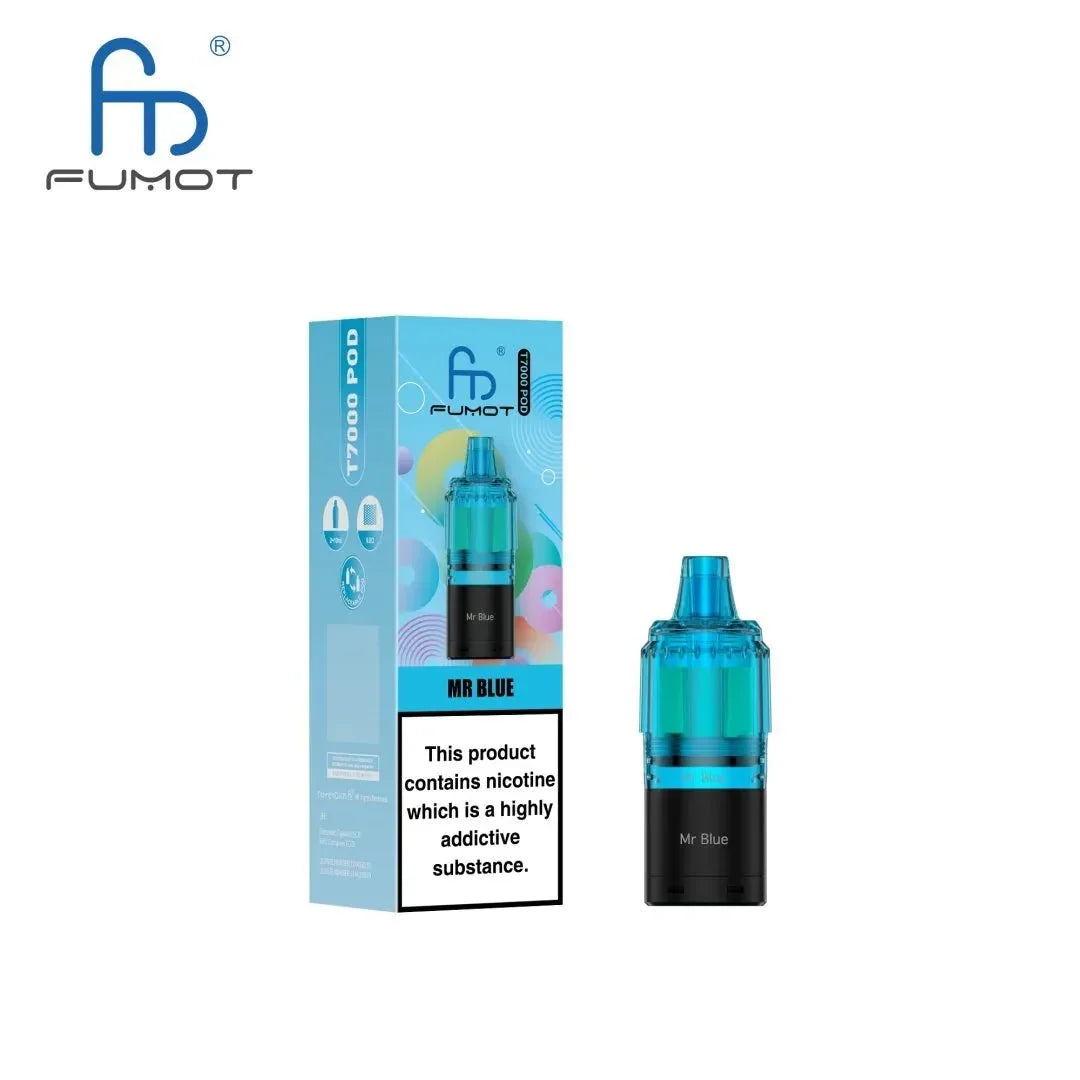 Fumot RandM TornadoT7000 Prefilled Refill Pods | Only For £5.99 | Any 3 For £15