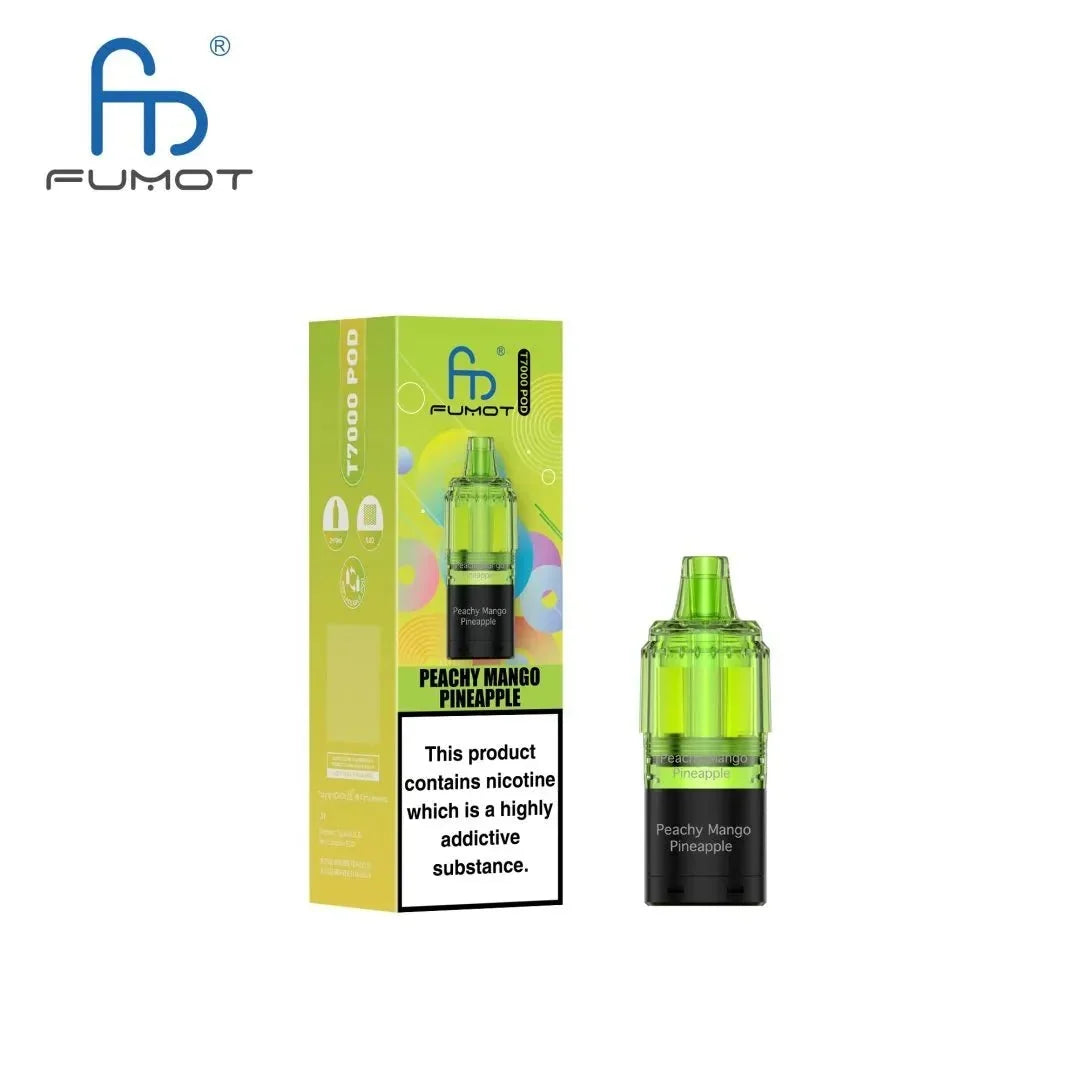 Fumot RandM TornadoT7000 Prefilled Refill Pods | Only For £5.99 | Any 3 For £15