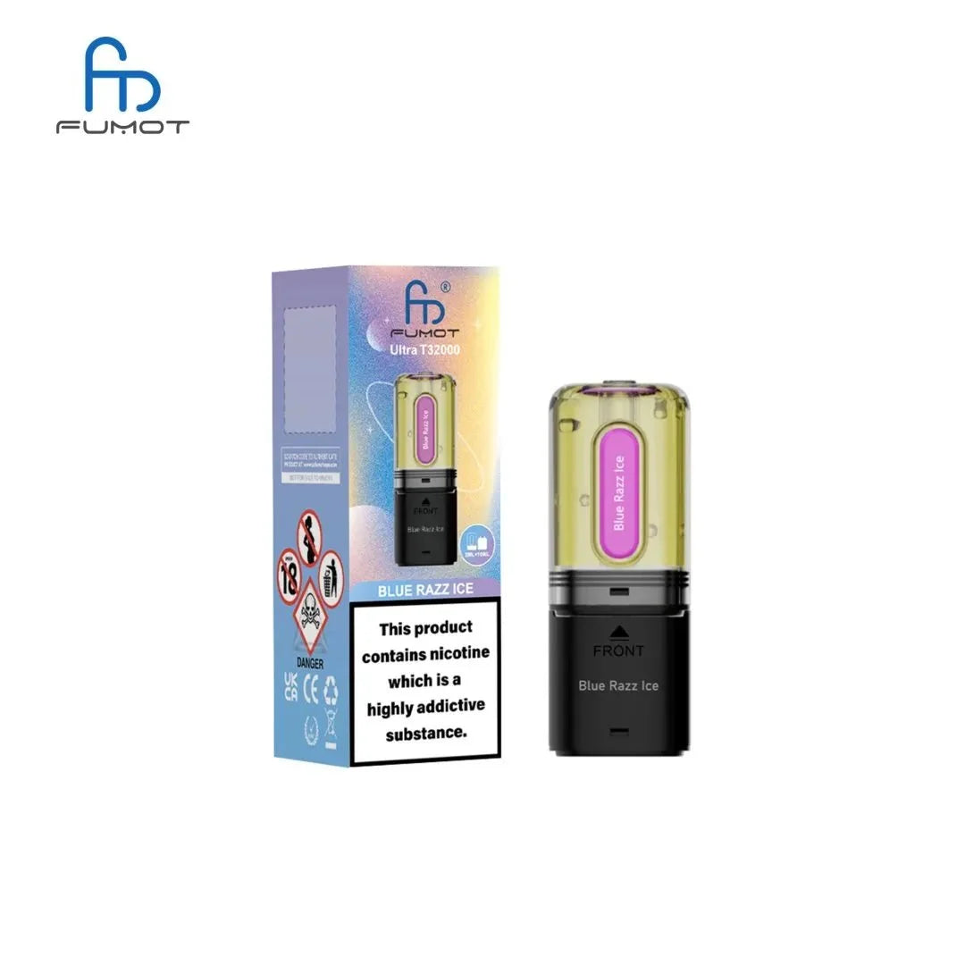 Shop Fumot R&M T32,000 Ultra 16K Prefilled Pod Refills | Only For £4.99 | Any 3 For £12 - Fumot R&M T32,000 Ultra 16K Prefilled Pod Refills | Only For £4.99 | Any 3 For £12 - Vape Blaze