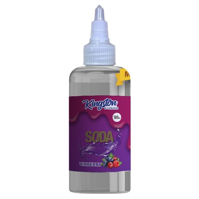 Kingston E-liquids Soda 500ml Shortfill