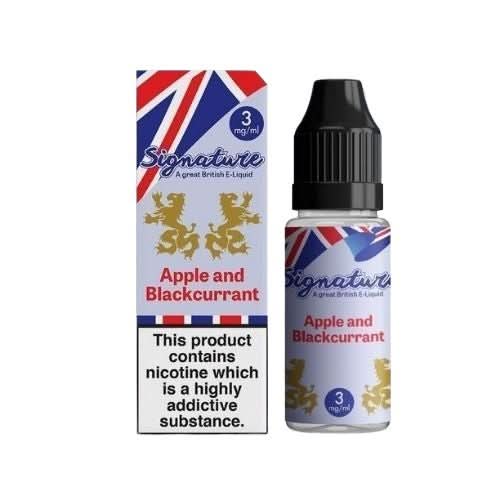 Signature 10ml E-Liquid - Apple and Blackcurrant