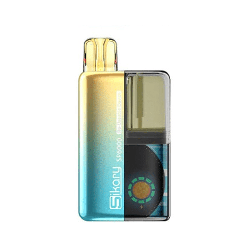 Sikary Tako SP6000 Vape Kit - Eliquid Base - Menthol