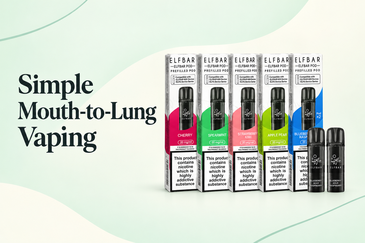 Simple Mouth-to-Lung Vaping