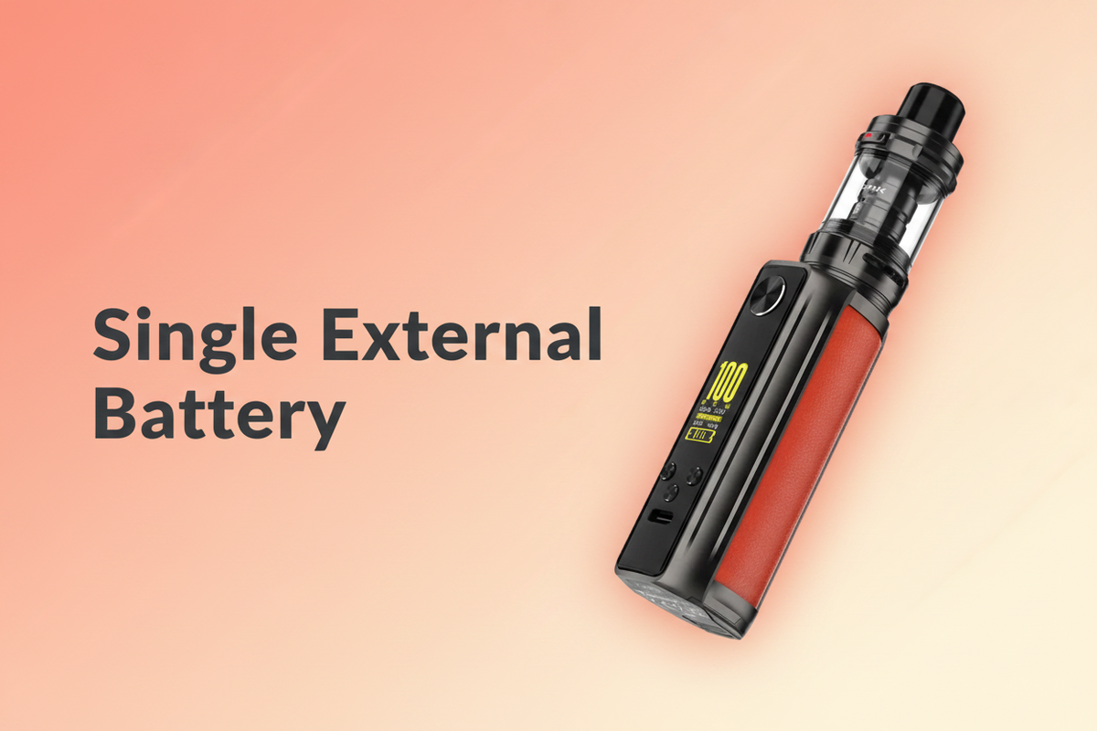 Single External Battery