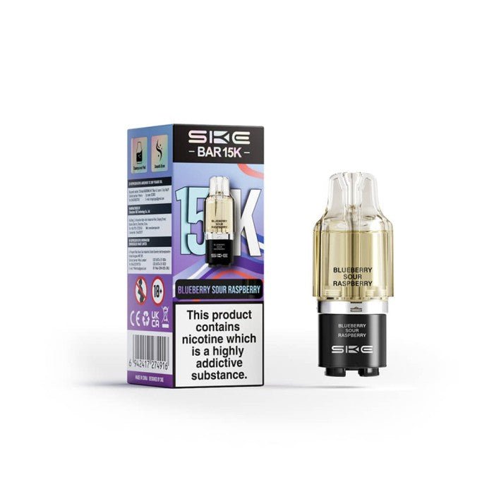 SKE Bar 15K Prefilled Pod Refills - £5.99 or 3 for £15 - Vapewholesalesupplier