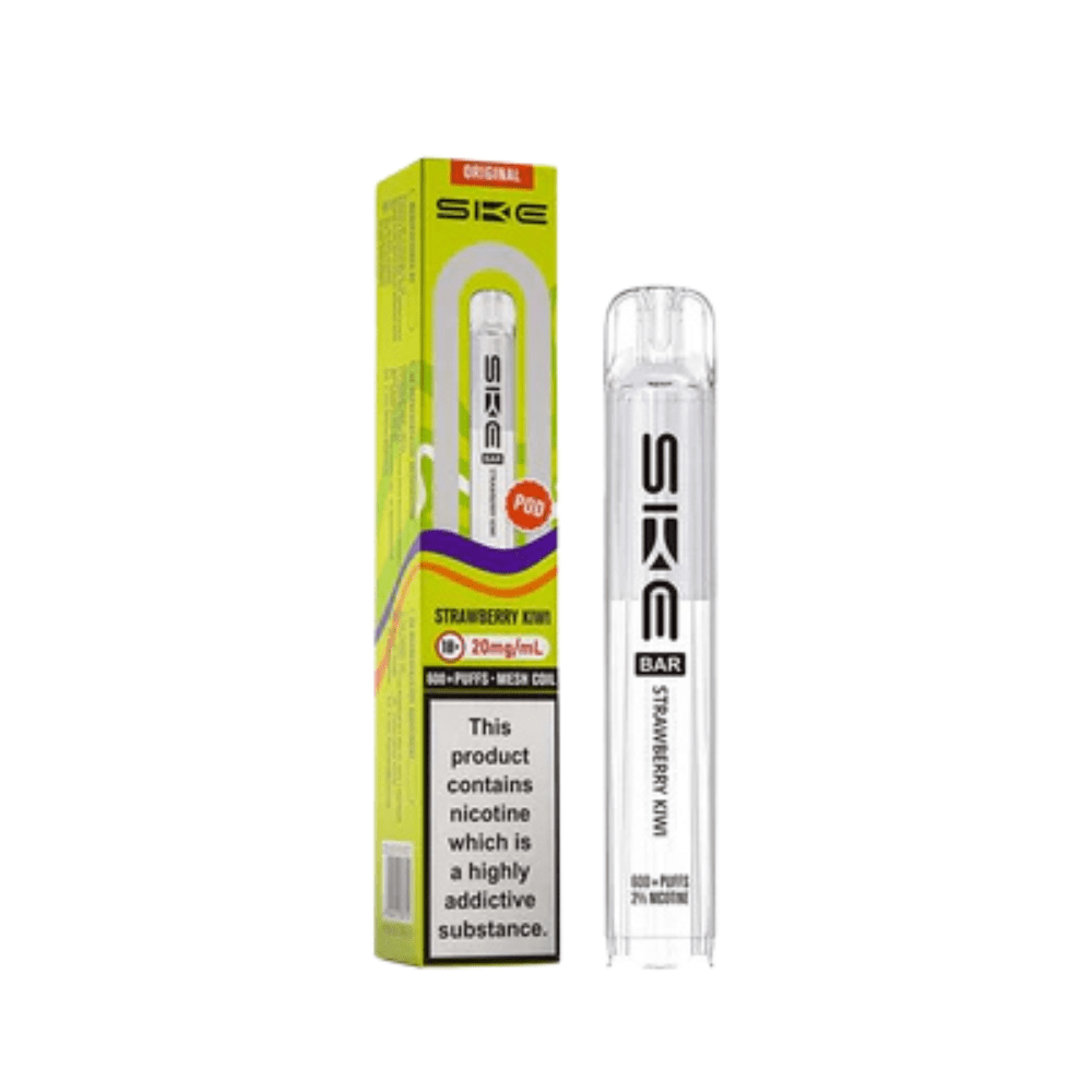 SKE Bar 600 Prefilled Pods - Eliquid Base - Strawberry Kiwi