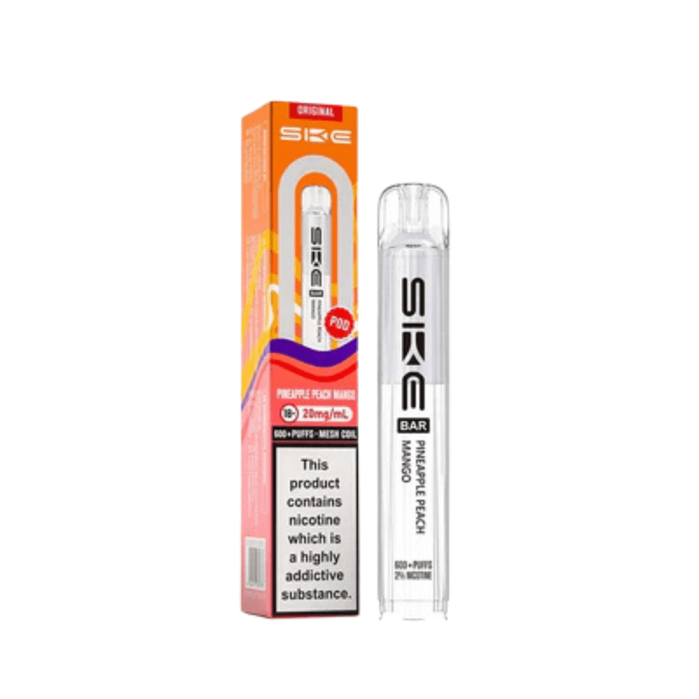 SKE Bar 600 Prefilled Pods - Eliquid Base - Pineapple Peach Mango