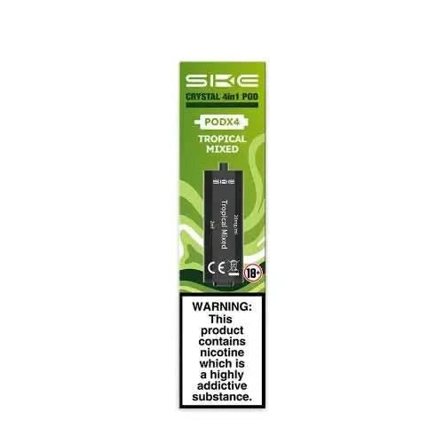 SKE Crystal 4 In 1 Pre-Filled Pods - 20MG -Tropical Mixed