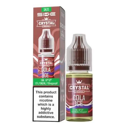 SKE Crystal NIC Salt 10ml- Box of 10  - Cola Ice