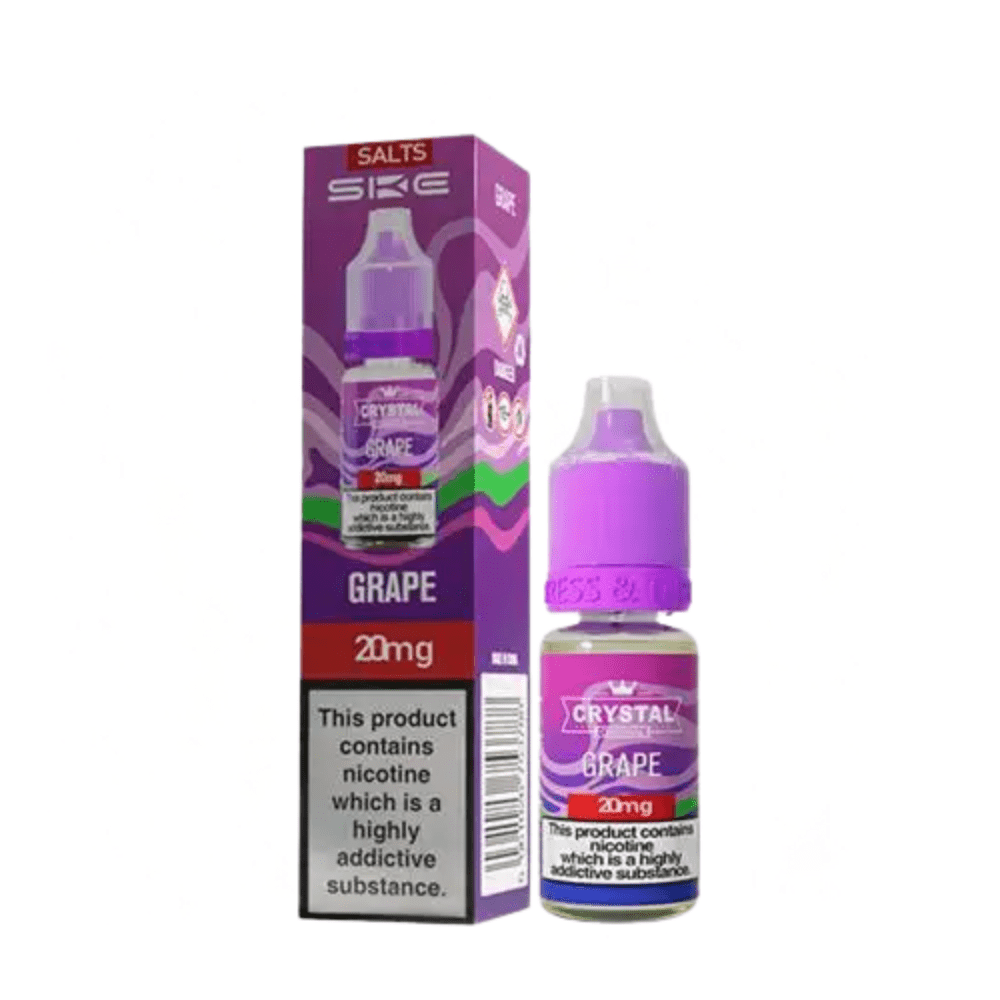 SKE Crystal Original V2 Nic Salts - Eliquid Base - Grape