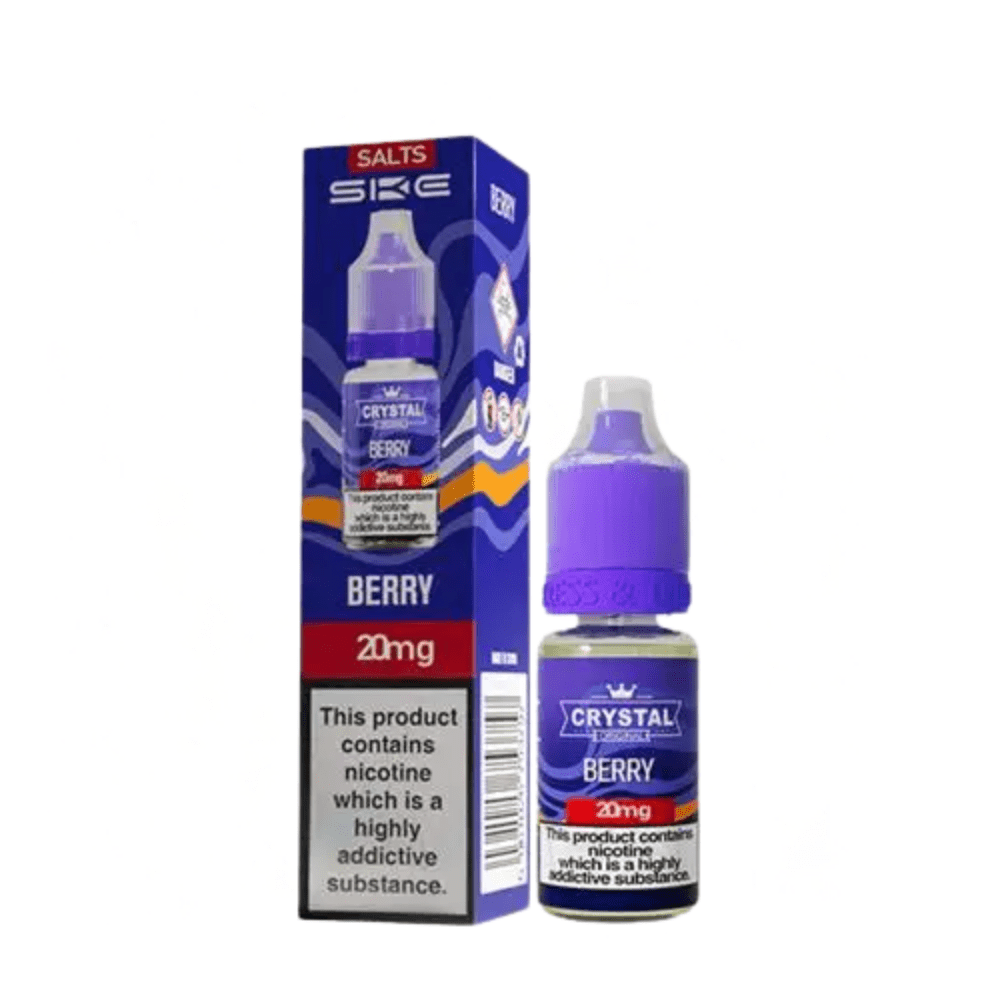 SKE Crystal Original V2 Nic Salts - Eliquid Base - Berry