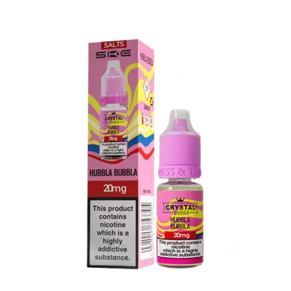 SKE Crystal Original V2 Nic Salts - Eliquid Base - Hubbla Bubbla