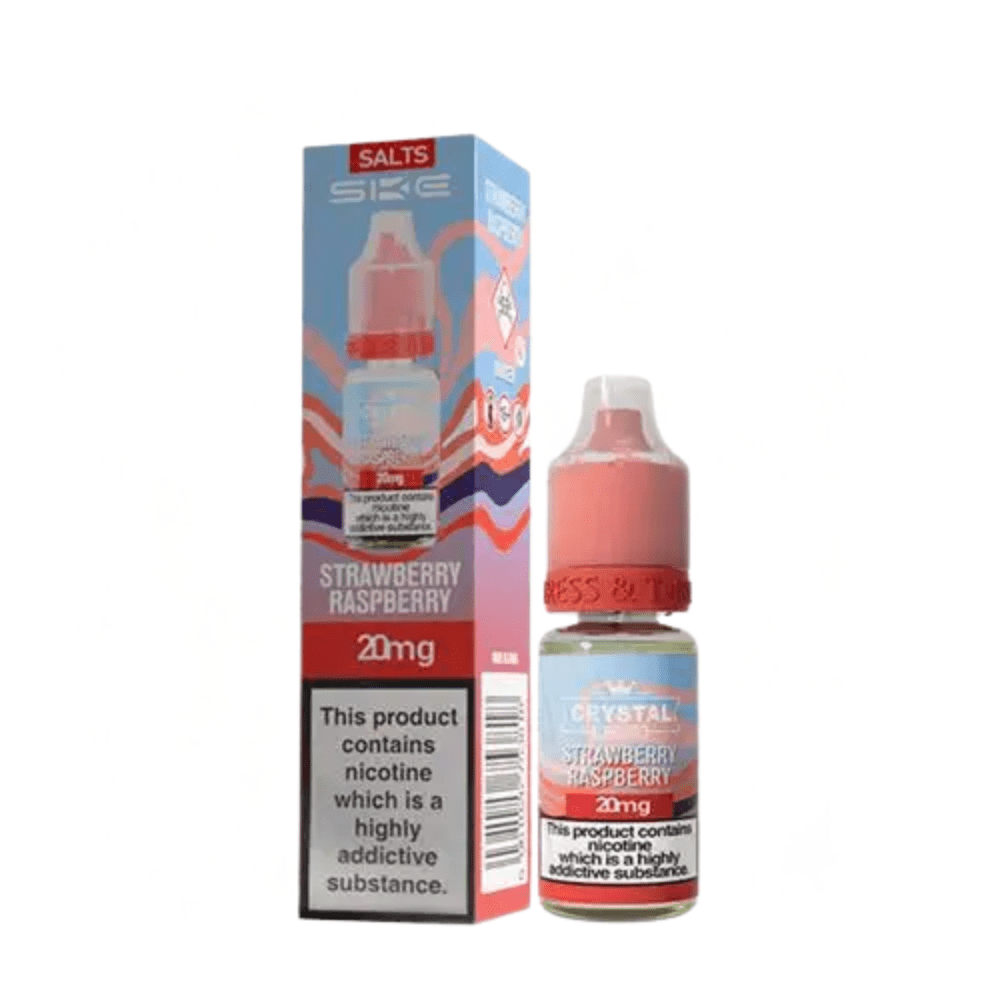 SKE Crystal Original V2 Nic Salts - Eliquid Base - Strawberry Raspberry
