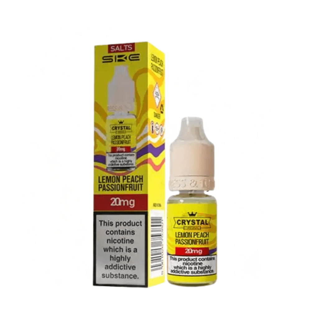 SKE Crystal Original V2 Nic Salts - Eliquid Base - Lemon Peach Passion Fruit