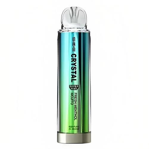 SKE Crystal Super Max 4500 Disposable Vape Device-20mg - Fresh Menthol Mojito