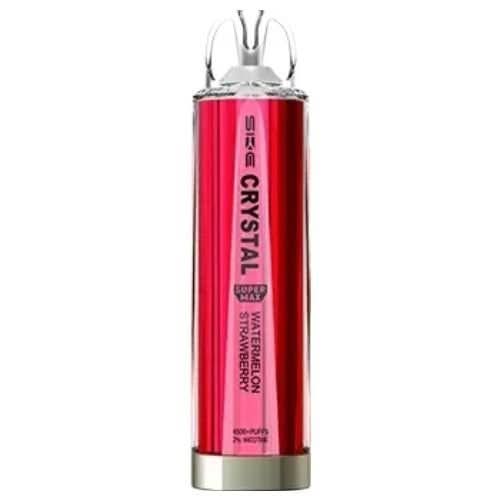 SKE Crystal Super Max 4500 Disposable Vape Device - 20mg - Eliquid Base - Watermelon Strawberry