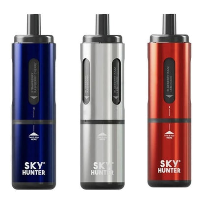 Sky Hunter 2600 Disposable Vape Device - 20MG - Eliquid Base - Blue