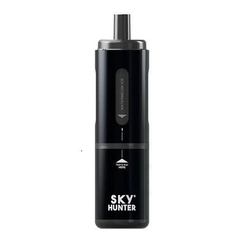 Sky Hunter 2600 Disposable Vape Device - 20MG - Eliquid Base - Black