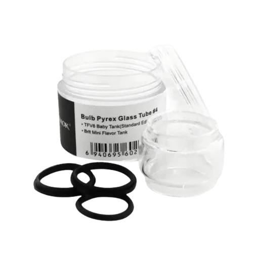 Smok Bulb Pyrex Glass Tube #4, Eliquid Base 