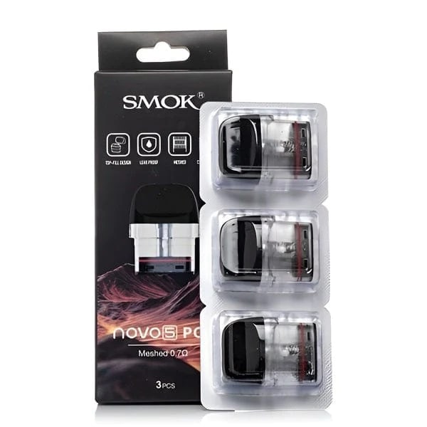 Smok Novo 5 Replacement Pods - Eliquid Base - 